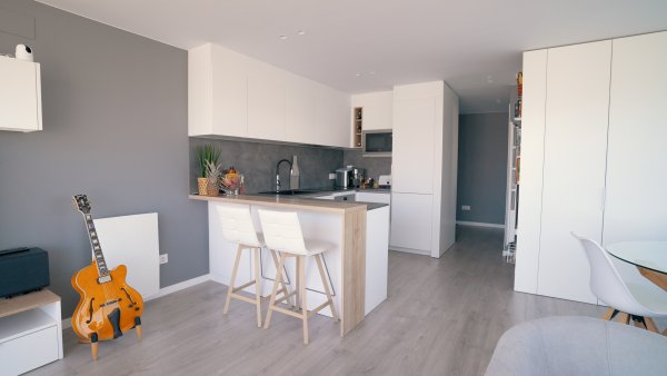 Rehabilitació i ampliació d'apartament a Roses